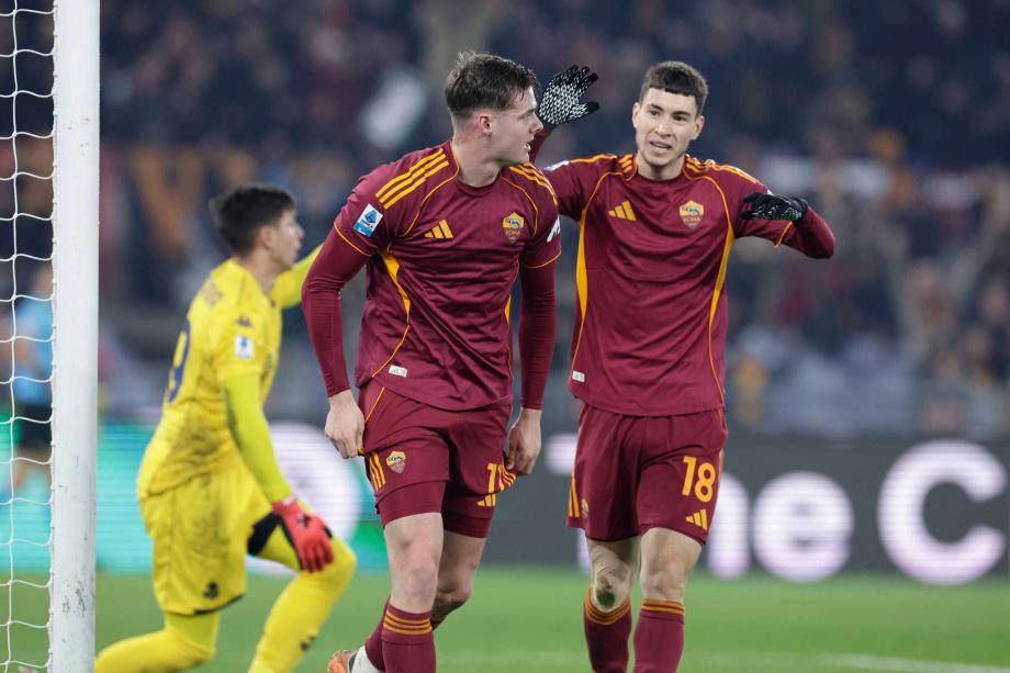 意甲-苏莱破门科内建功 罗马3-1热那亚升至第四